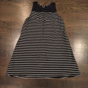 Women's Merona Medium Lace and Stripe dress